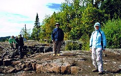 Dan Dorrough; Ruth Bennet McDougal Dorrough Dorrough; Minnesota; Grand Marais; Artists point